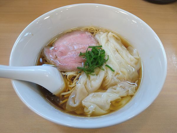 「ワンタン麺」@らぁ麺 和來の写真