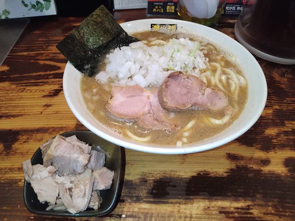 「濃菜麺 ＋ はじっこ叉焼」@濃菜麺 井の庄の写真