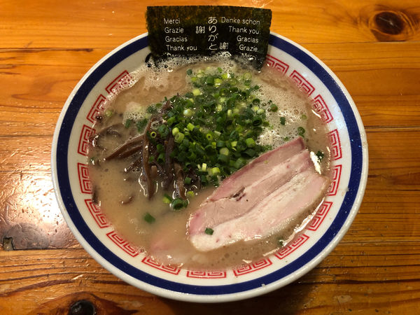 「らーめん」@博多長浜らーめん 田中商店の写真