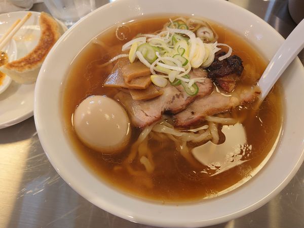 「ラーメン　餃子」@らーめんと餃子かんなの写真