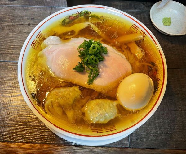 「限定　イサダ醤油ラーメン」@ラーメン カラテキッドの写真