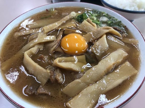 「中華そば 中肉（生卵・メンマTP）」@中華そば いのたに 本店の写真