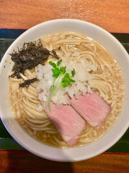 「背脂煮干しラーメン」@中華そば 蓮の華の写真