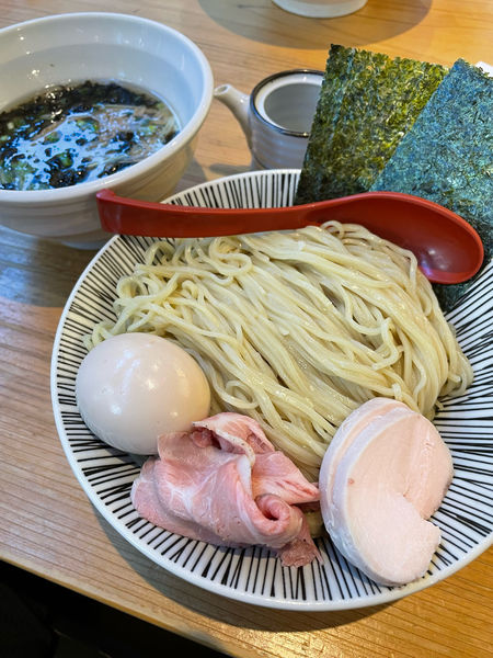 「得製塩つけ麺」@焼きあご塩らー麺  たかはし 歌舞伎町店の写真