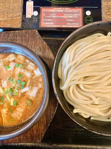 「辛塩つけめん」@中華そば ことぶきやの写真