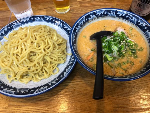「味噌つけ麺（大盛）」@らぁめん みそ家の写真