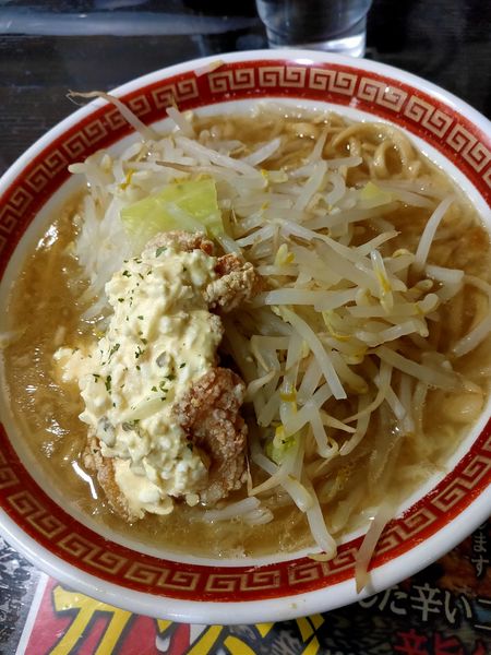 「タブーらーめん(鶏タルタル)900円」@タブー・ザ☆ボニート 富士店の写真