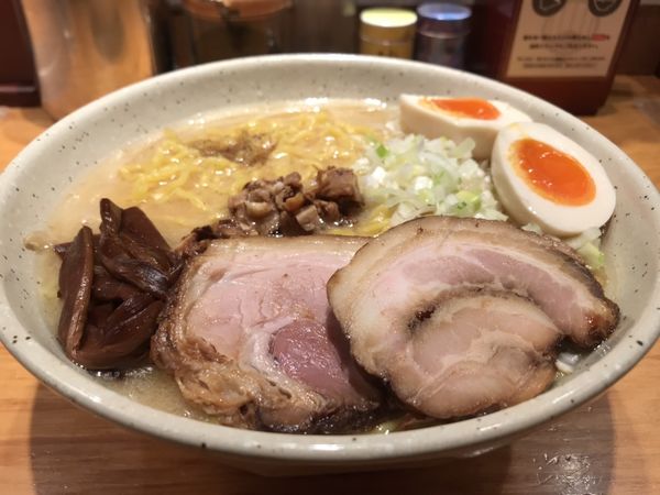 「特製味噌らーめんセット」@つじ田 味噌の章 飯田橋店の写真