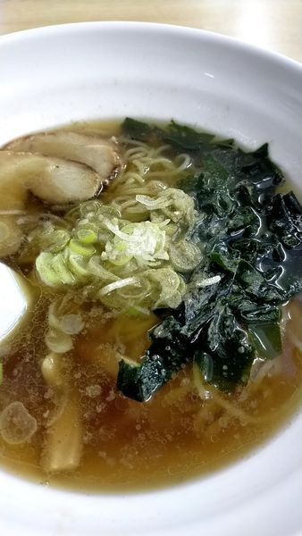 「ラーメン　５８０円」@佐渡汽船 立喰コーナー しおさいの写真