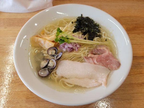 「しじみ蕎麦 塩 850円」@しじみ中華蕎麦 イツ花の写真