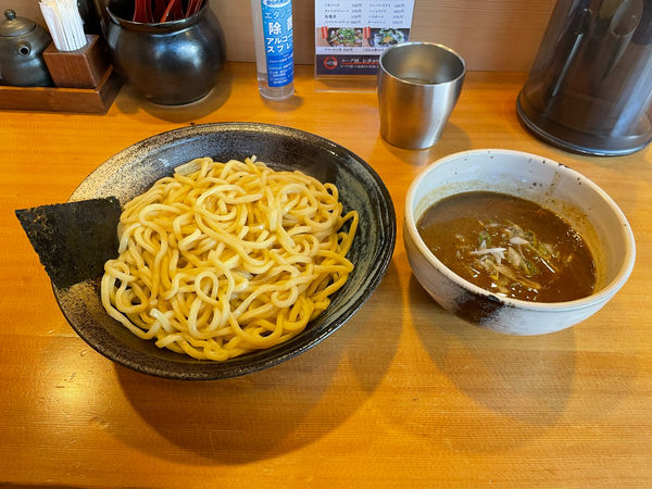 「つけ麺中盛　(900円)」@つけ麺 大武の写真