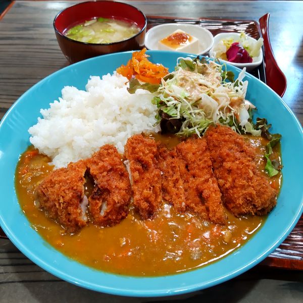 「カツカレー（￥1,100）」@お食事処 武蔵屋の写真