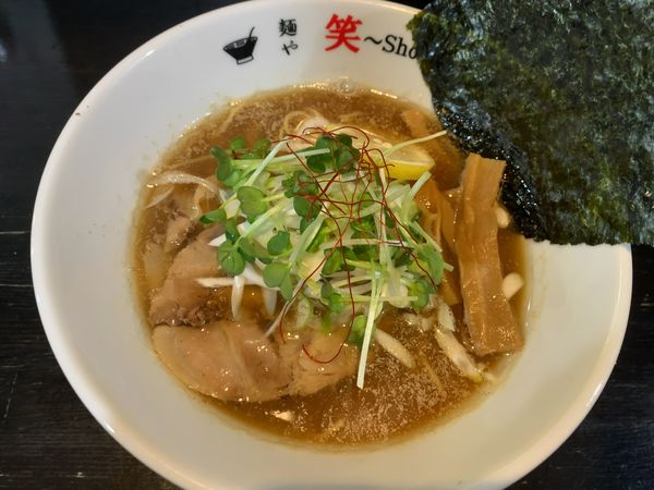 「【限定】蟹らーめん」@麺や 笑 ～Sho～の写真