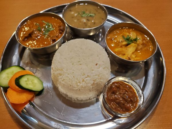 「ネパール特別料理セット」@アジアン・レストラン ニルの写真