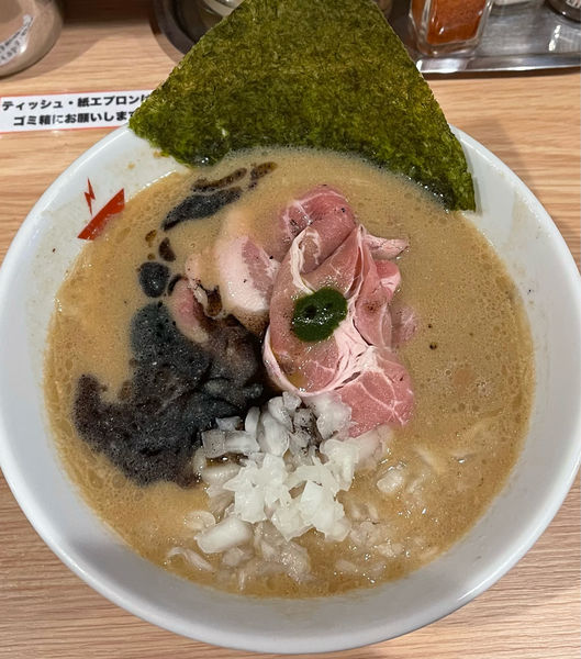 「蟹そば&雑炊セット、スープ増し」@crab台風。の写真