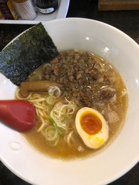 「ジャンジャン醬油らーめん」@じゃげな 辰野店の写真