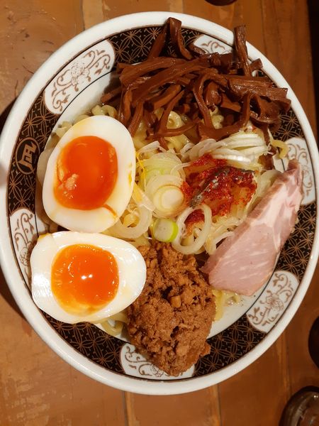 「特製油そば、400」@ラーメン凪 下北沢店の写真