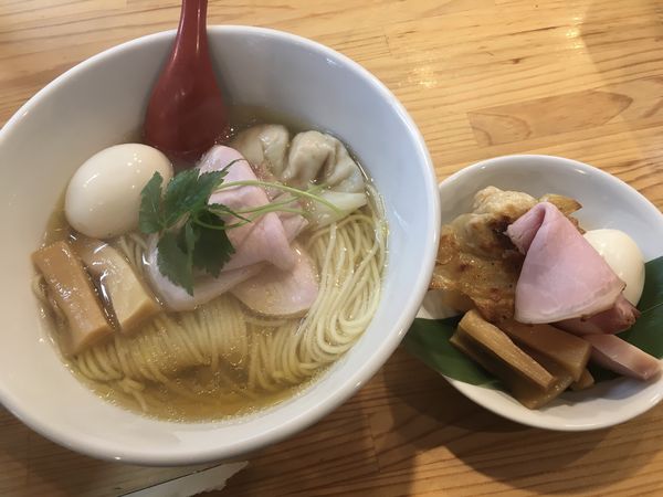 「(松)特級中華そば白醤油　1,000円」@自家製麺 くろ松の写真