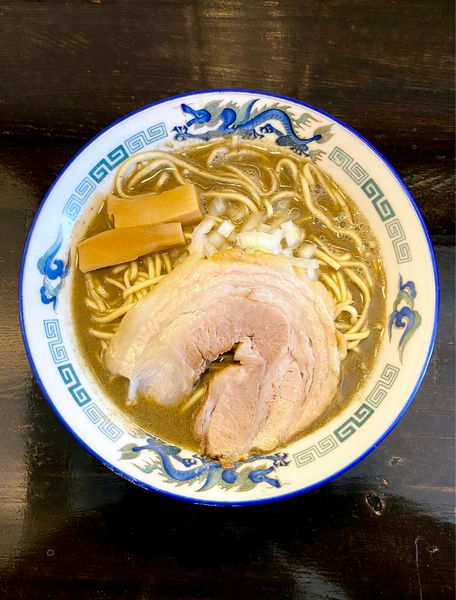 「濃厚煮干しそば」@ラーメン屋 ステイゴールドの写真