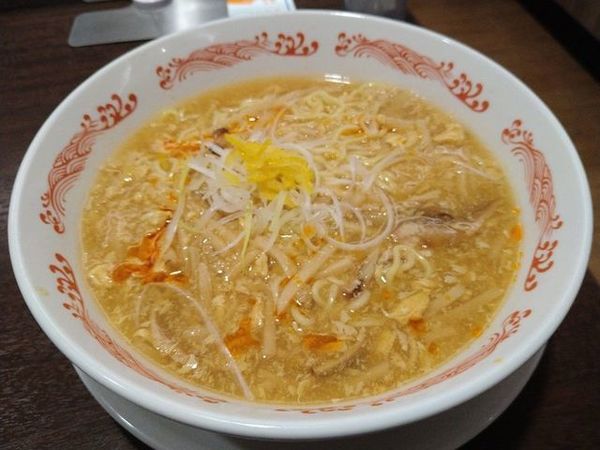 「ゆず酸辣湯麵」@バーミヤン 京都新堀川店の写真