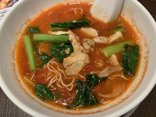 「太陽のラーメン」@太陽のトマト麺Next サンシャインシティ店の写真