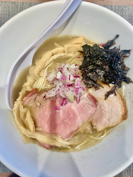 「限定　煮干しそば」@麺屋 必道の写真