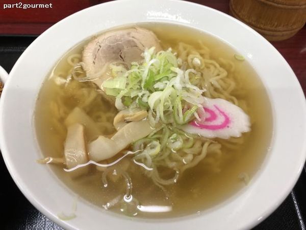 「佐野らーめん + ソースかつ丼 (1,045円)」@佐野ラーメン 中村屋 野木店の写真