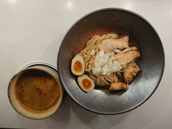 「特製海老ポタつけ麺」@SHRIMP NOODLE 海老ポタの写真