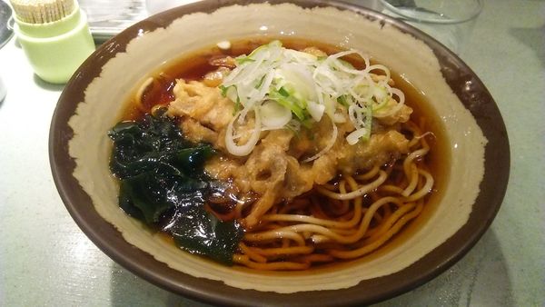 「ごぼう天そば 400円(だったかな)」@新和そばの写真