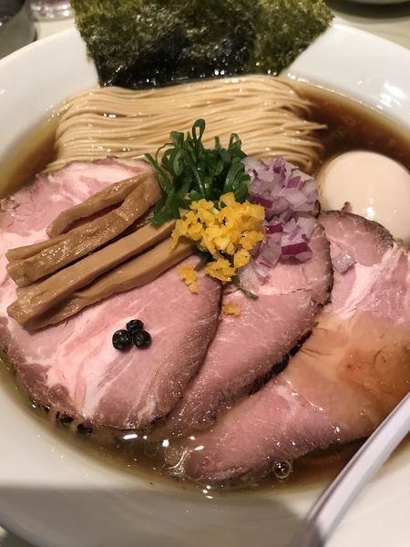 「特製醤油らぁ麺 ¥1200」@だれやめやの写真