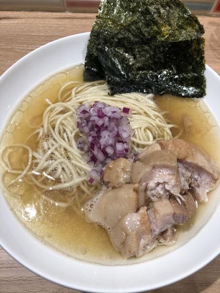 「肉しおにぼ900円」@煮干し Noodles Nibo Nibo Cinoの写真