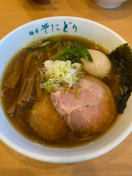 「醤油ラーメン」@麺屋 そにどりの写真