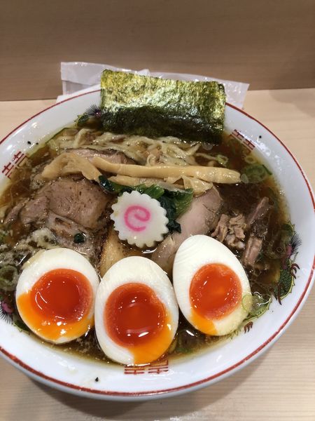 「生姜醤油ラーメン」@手揉み中華そば 中村の写真