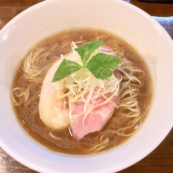 「貝節醤油そば。¥900。」@CLAM＆BONITO貝節麺RAIKの写真