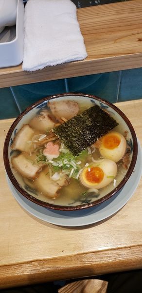 「中華そば+はるたま」@はるちゃんラーメンの写真