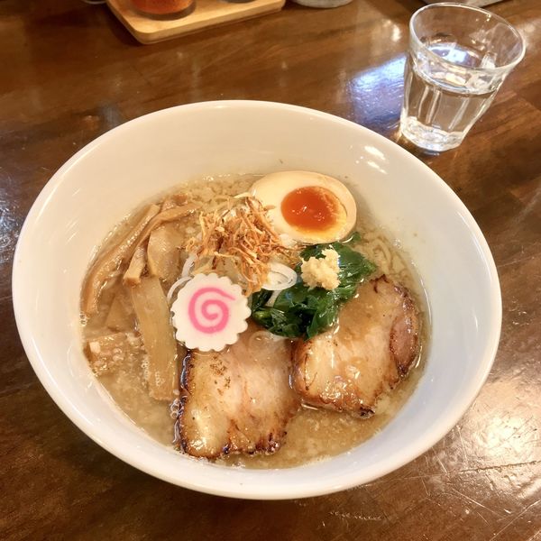 「限定の“MISOBA”¥1150」@CLAM＆BONITO貝節麺RAIKの写真