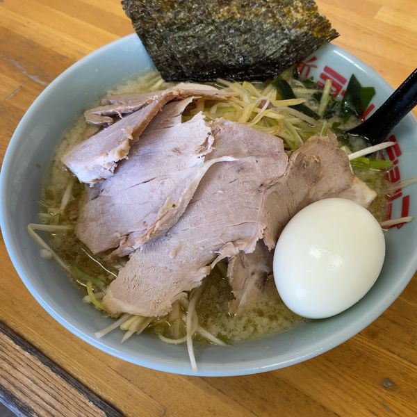 「ネギチャーシューメン1000円」@新ラーメンショップ 堀兼店の写真