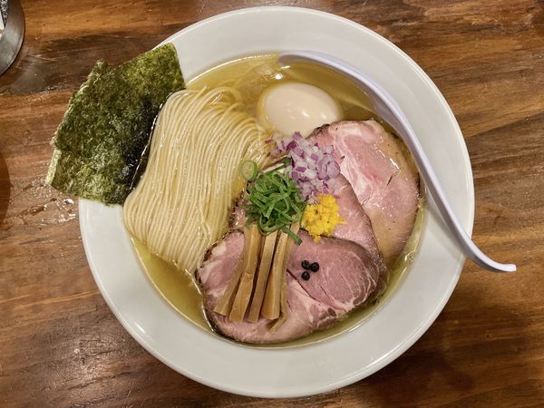 「サッポロラガービール赤星 ＋ 他諸々 → 特製塩らぁ麺」@だれやめやの写真