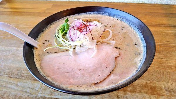 「SOY味噌ラーメン(大)」@湖麺屋 Reel Cafeの写真