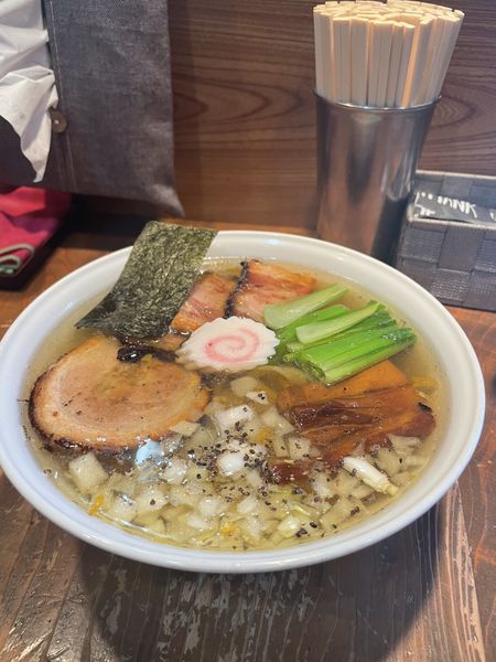 「鷄中華そば（塩）」@麺屋たつみ 喜心 狭山店の写真