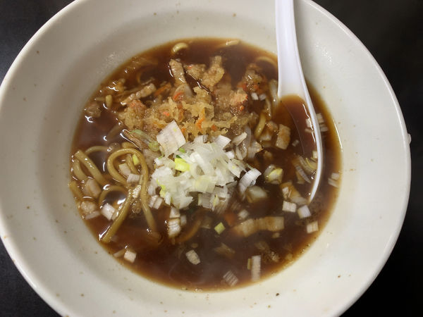 「つゆやきそば700円」@すごう食堂の写真