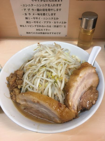 「ラーメン　850円」@自家製ラーメン 大者の写真