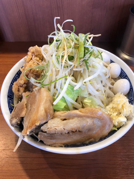 「特製ラーメン大1100円」@びんびん豚 坂戸店の写真