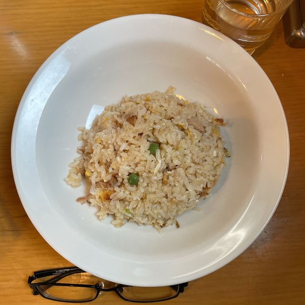 「半チャーハン」@東京ラーメン たいよう軒の写真