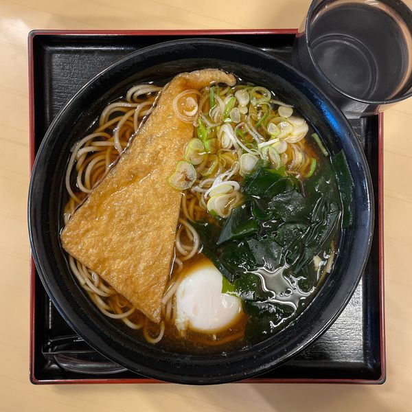 「朝そば」@名代 富士そば お茶の水店の写真