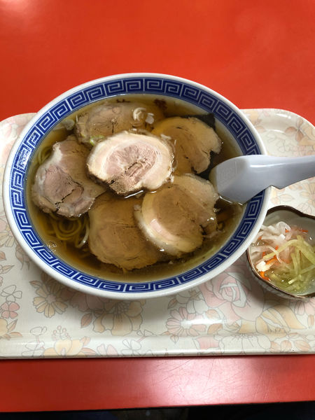 「チャーシュー麺【750円】」@松葉食堂の写真