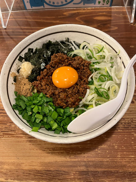 「まぜそば 850円」@麺 酒 やまのの写真