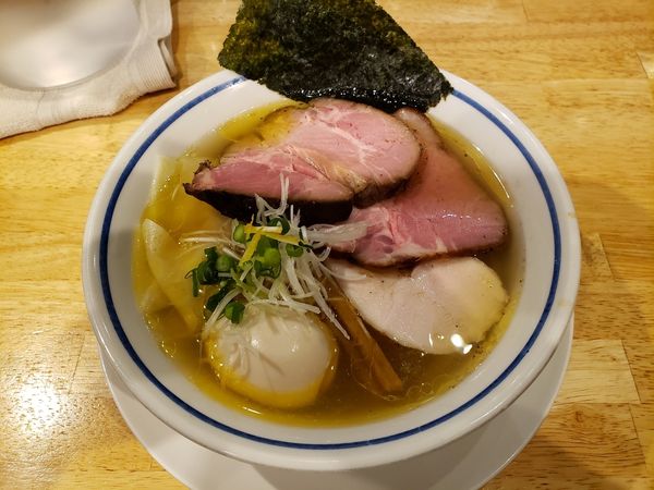 「特製中華そば（塩）」@手打式超多加水麺 ののくらの写真