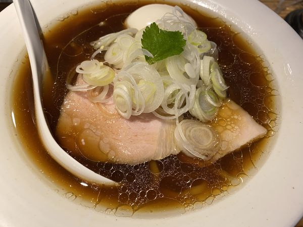 「味玉醤油そば 1,000円」@麺処 篠はらの写真