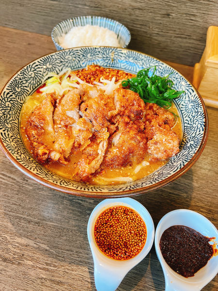 「味噌パーコー麺」@らーめん楓の写真